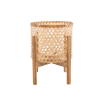 Woven bamboo basket