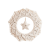 Decorative star-shaped wool